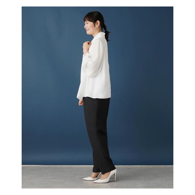 フロントデザインブラウス | Leilian PLUS HOUSE | 詳細画像6