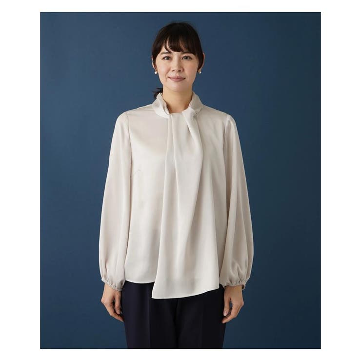 フロントデザインブラウス | Leilian PLUS HOUSE | 詳細画像11