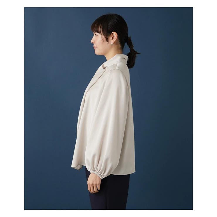 フロントデザインブラウス | Leilian PLUS HOUSE | 詳細画像12