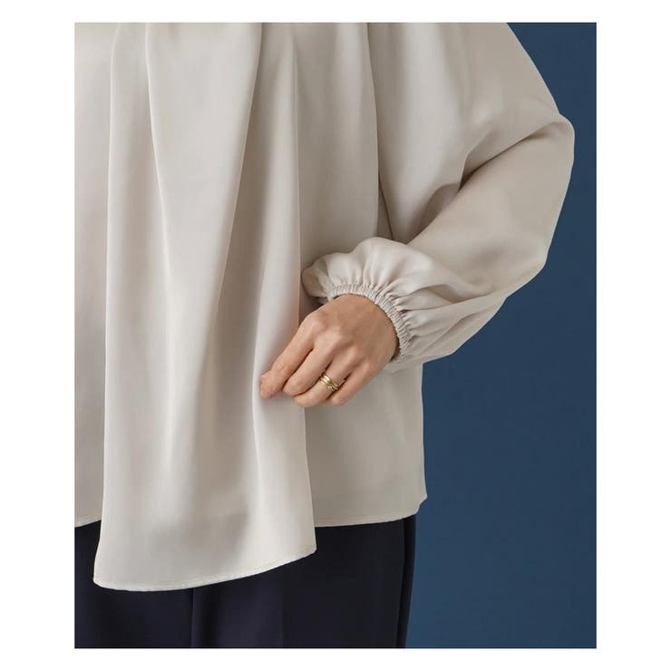 フロントデザインブラウス | Leilian PLUS HOUSE | 詳細画像16