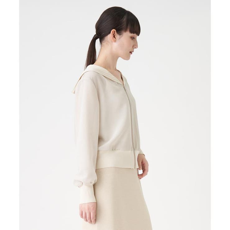 LANVIN COLLECTION ランバン セーラーカラー ジップジャケット セーラーカラージップジャケット[品番：LAVW0014966]｜LANVIN