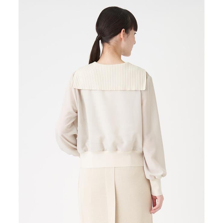 LANVIN COLLECTION ランバン セーラーカラー ジップジャケット セーラーカラージップジャケット[品番：LAVW0014966]｜LANVIN