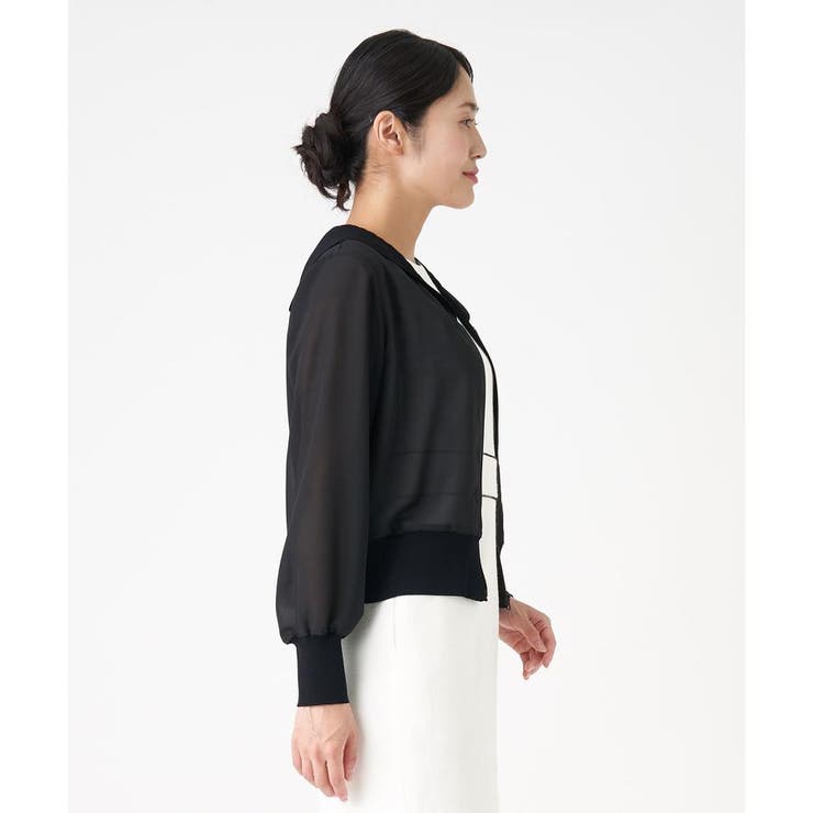 セーラーカラージップジャケット[品番：LAVW0014966]｜LANVIN