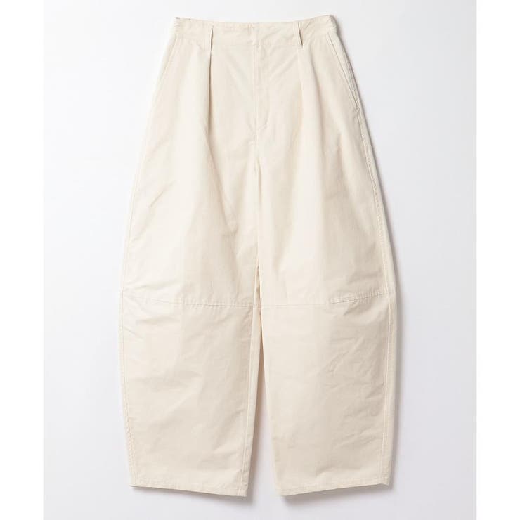 高密度コットンコクーンパンツ[品番：LAVW0014380]｜LANVIN en Bleu