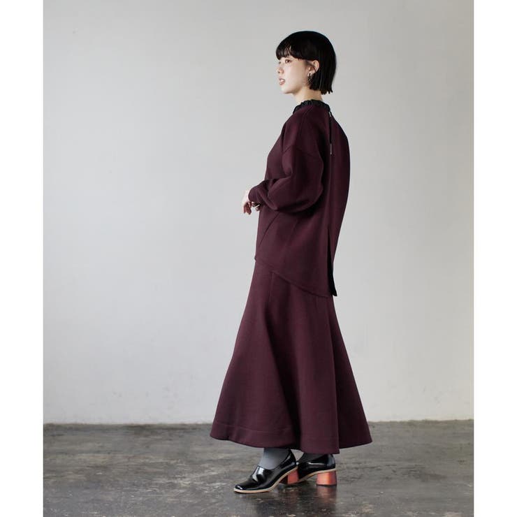 LANVIN en Bleu（ランバンオンブルー）の「ギャザーネック