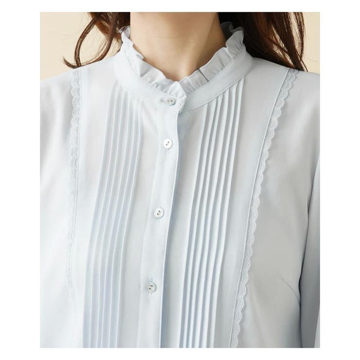 ピンタックブラウス[品番：LAVW0009277]｜Leilian（レリアン）の