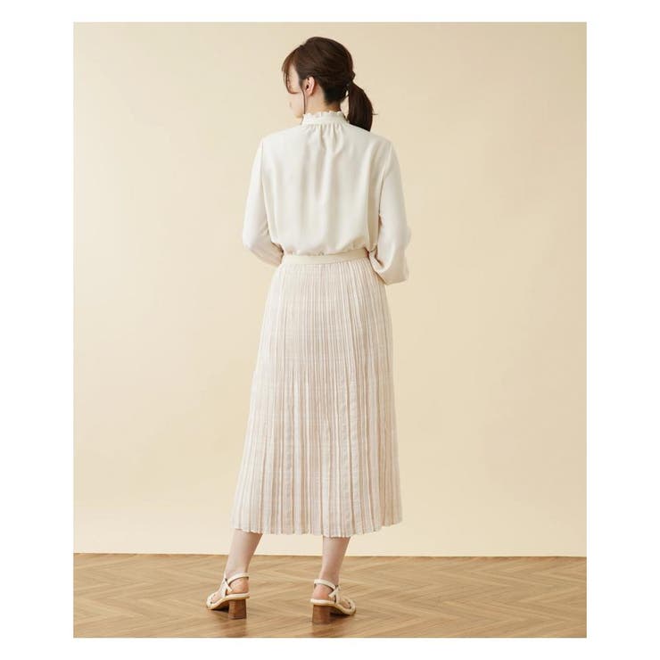 ピンタックブラウス[品番：LAVW0009277]｜Leilian（レリアン）の