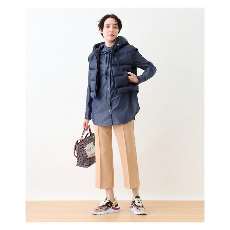 洗える ショートダウンベスト[品番：LAVW0011588]｜CARA O CRUZ