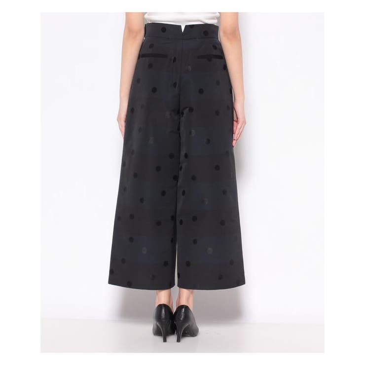 ドットジャカードパンツ[品番：LAVW0004215]｜LANVIN en Bleu