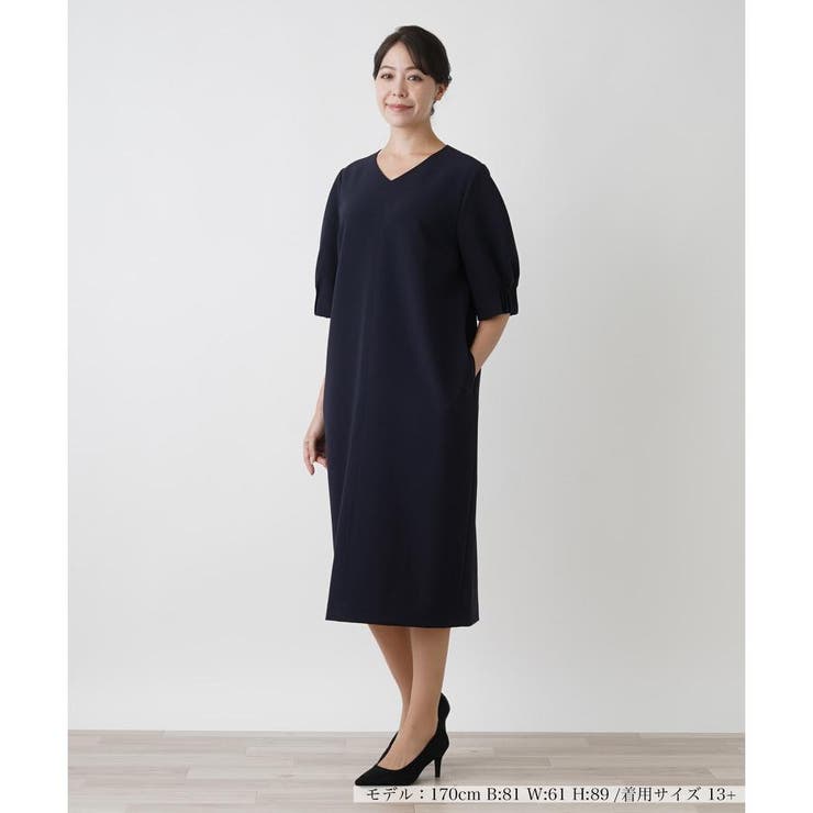 ワンピース[品番：LAVW0017311]｜Leilian PLUS HOUSE（レリアンプラス 