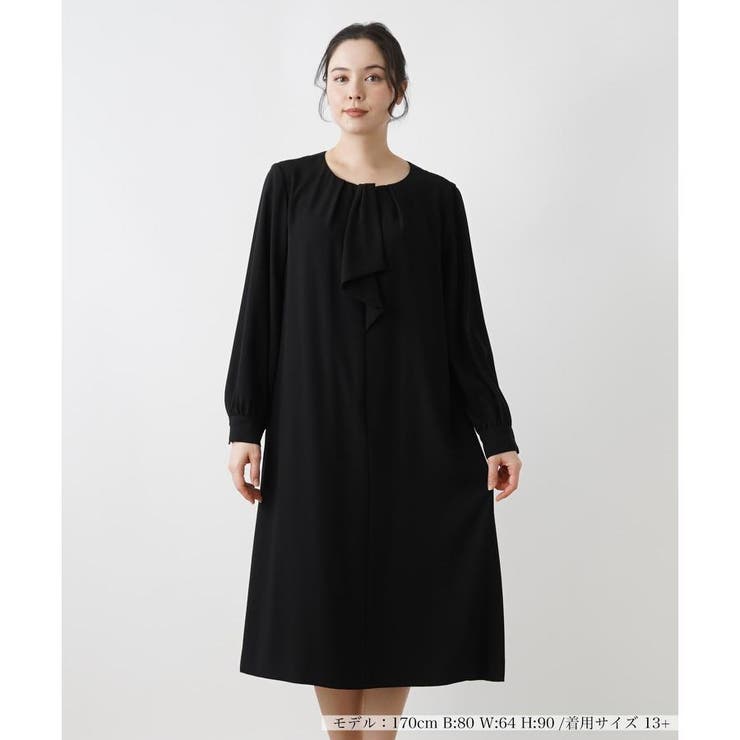 エレガンスワンピース[品番：LAVW0017694]｜Leilian PLUS HOUSE