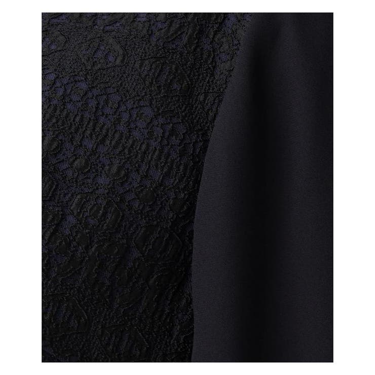 ジャカード切替ハイネックワンピース | Leilian PLUS HOUSE | 詳細画像17