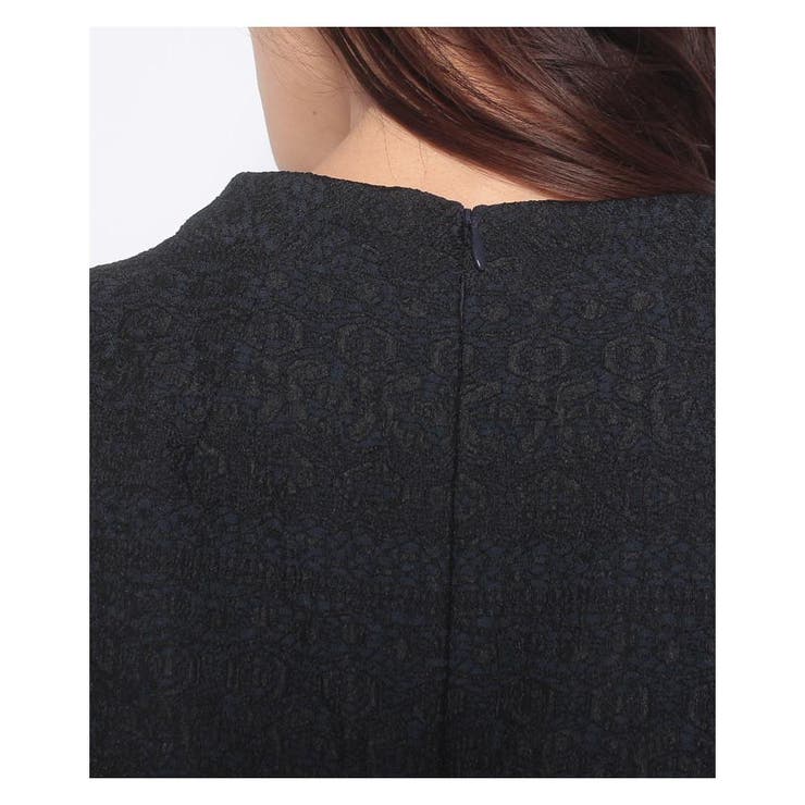 ジャカード切替ハイネックワンピース | Leilian PLUS HOUSE | 詳細画像5