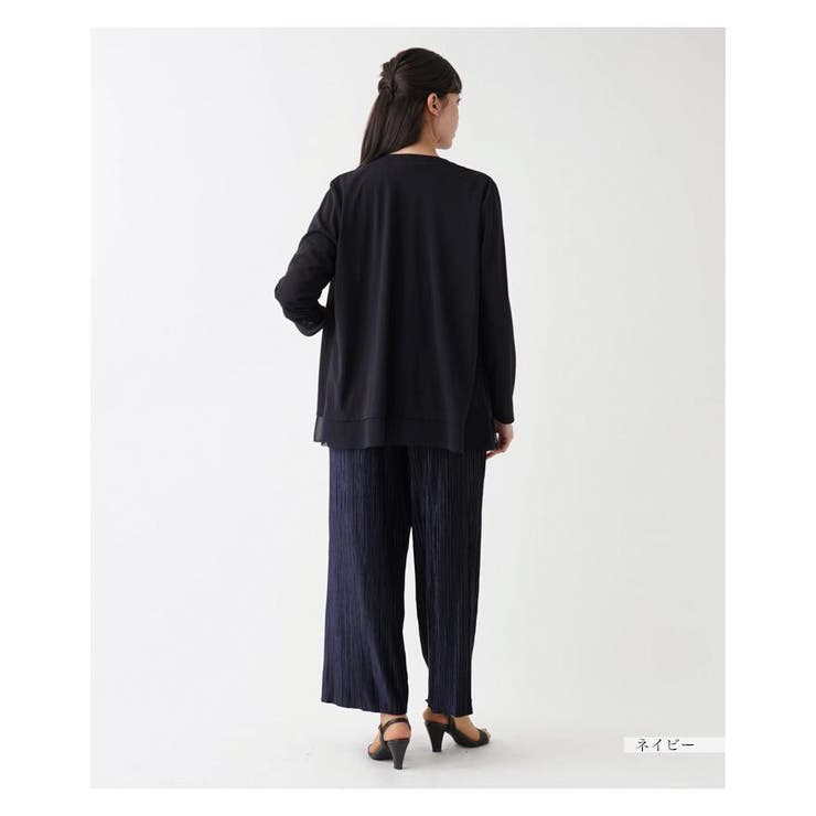 トッパーカーディガン[品番：LAVW0015363]｜Leilian PLUS HOUSE