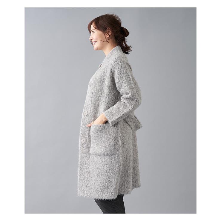 スタンドカラーニットカ-ディガン | Leilian PLUS HOUSE | 詳細画像8