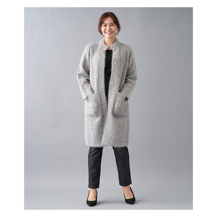 スタンドカラーニットカ-ディガン | Leilian PLUS HOUSE | 詳細画像18