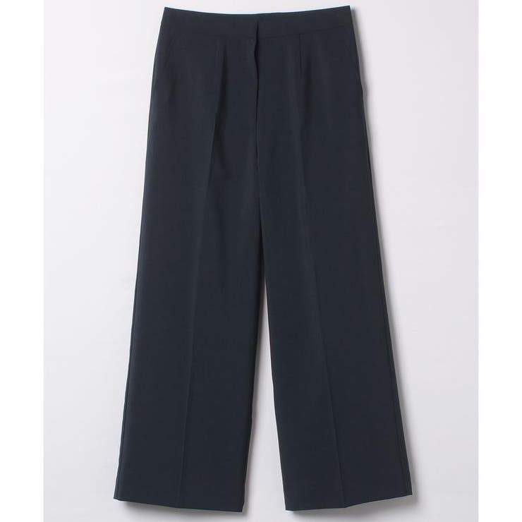 洗える ウエスト伸縮センタープレスパンツ | CARA O CRUZ | 詳細画像2