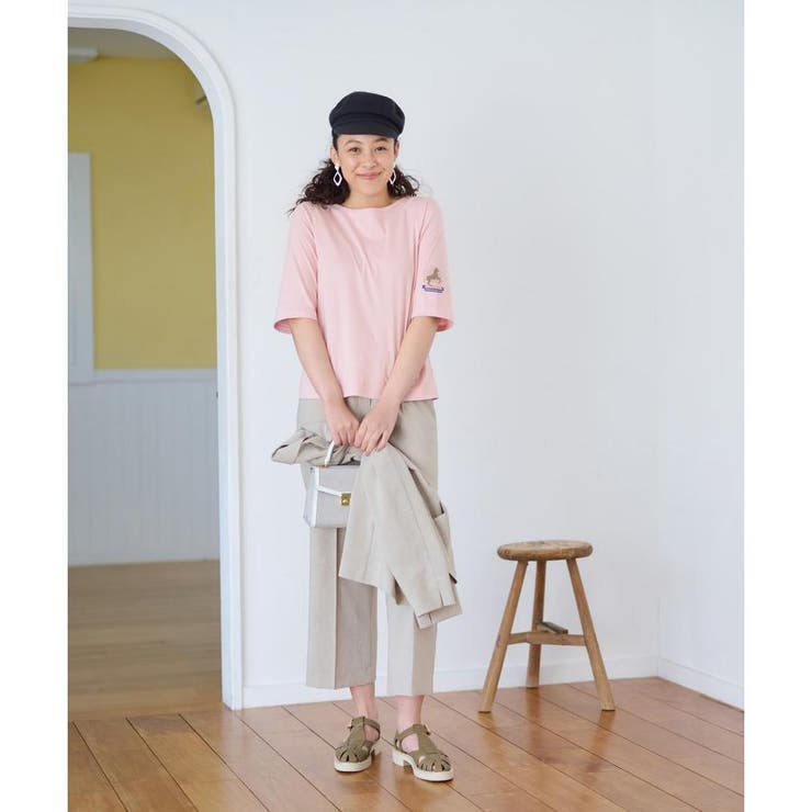 洗える ウエスト伸縮センタープレスパンツ | CARA O CRUZ | 詳細画像27