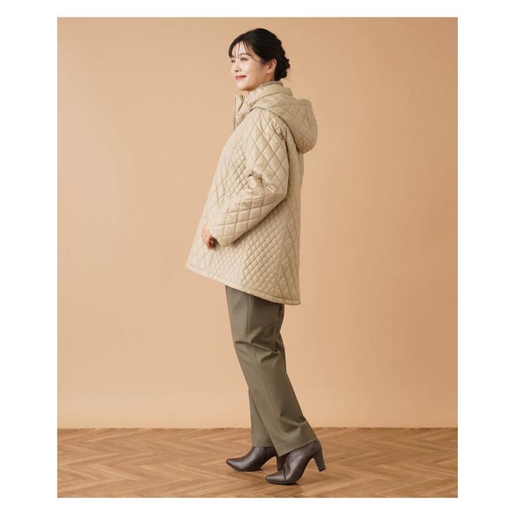 フーデッドキルティングジャケット[品番：LAVW0012009]｜Leilian