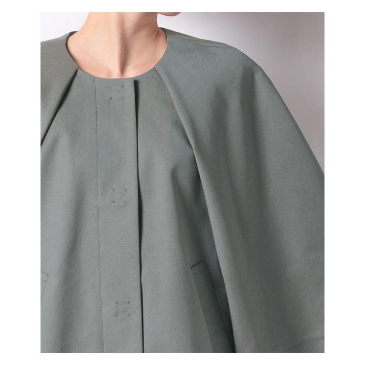 シャンブレーギャバテントラインジャケット[品番：LAVW0004203  