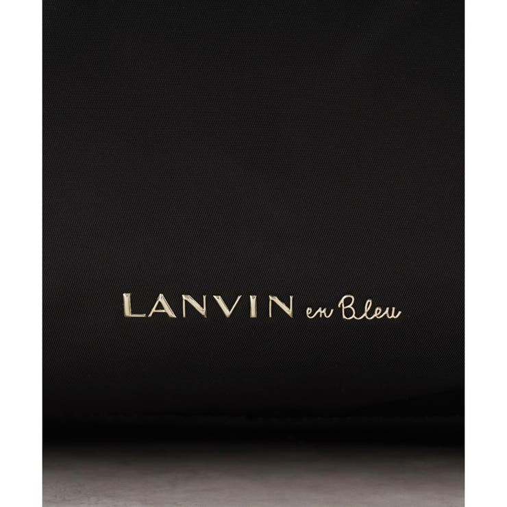 新品　LANVIN en Bleu　リュック　マルチポケットバッグパック 黒 マルチポケットバックパック|LANVIN en Bleu | LANVIN en Bleu