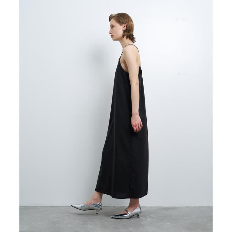 ウールトロピカルキャミソールワンピース[品番：LAVW0016337]｜LANVIN 