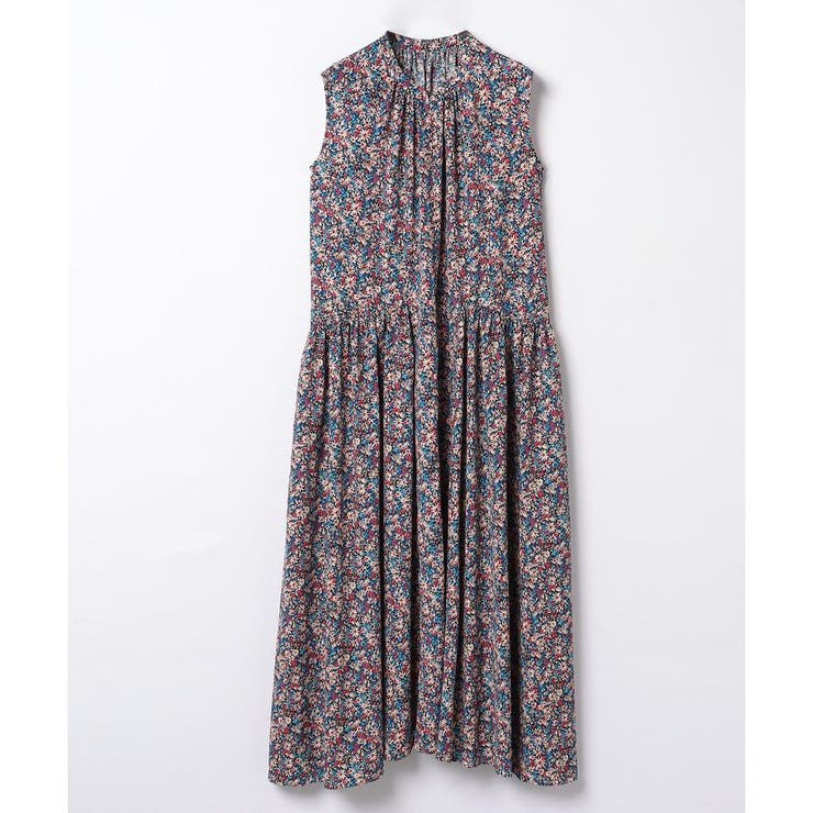 ギャザーワンピース[品番：LAVW0016025]｜LANVIN en Bleu