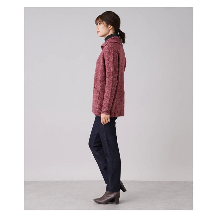 レリアン Leilian カーディガン ニット メランジ カシミヤ 13 カシミヤニットカーディガン | Leilian (Women)/レリアン | 三越伊勢丹