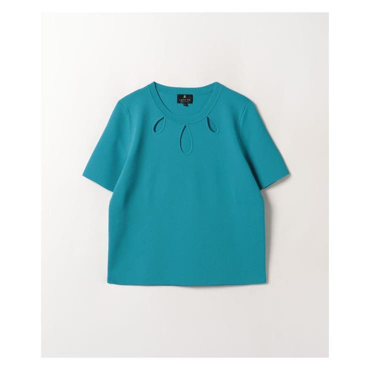 LANVIN COLLECTIN 半袖ニット 半袖ニットプルオーバー[品番：LAVW0004060]｜LANVIN COLLECTION