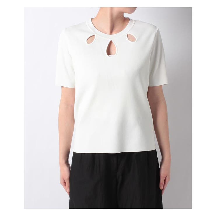 半袖ニットプルオーバー[品番：LAVW0004060]｜LANVIN COLLECTION