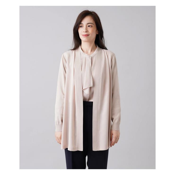 ニット切替トッパーカーディガン | Leilian PLUS HOUSE | 詳細画像4