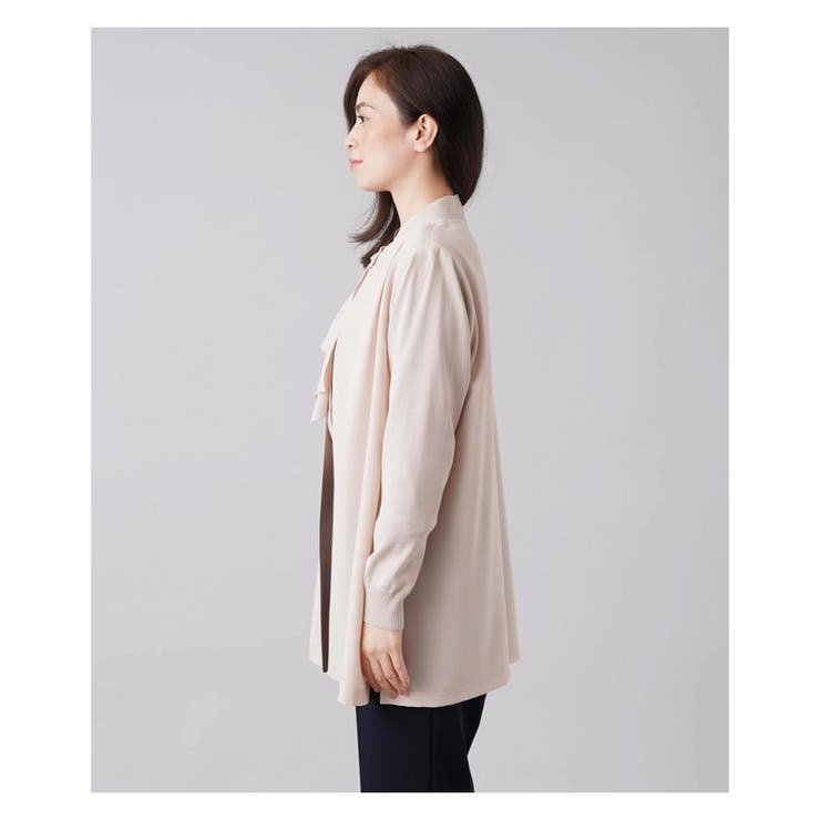 ニット切替トッパーカーディガン | Leilian PLUS HOUSE | 詳細画像5