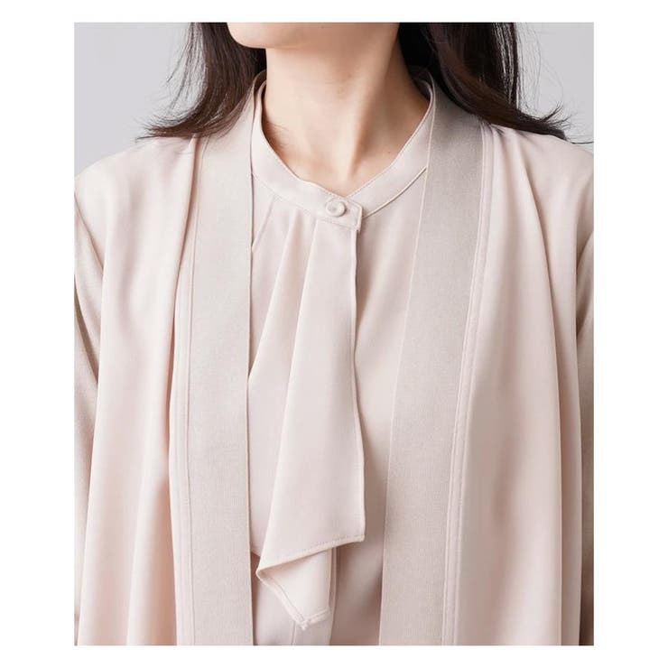 ニット切替トッパーカーディガン | Leilian PLUS HOUSE | 詳細画像7