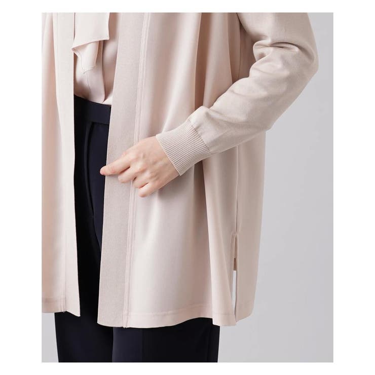 ニット切替トッパーカーディガン | Leilian PLUS HOUSE | 詳細画像8