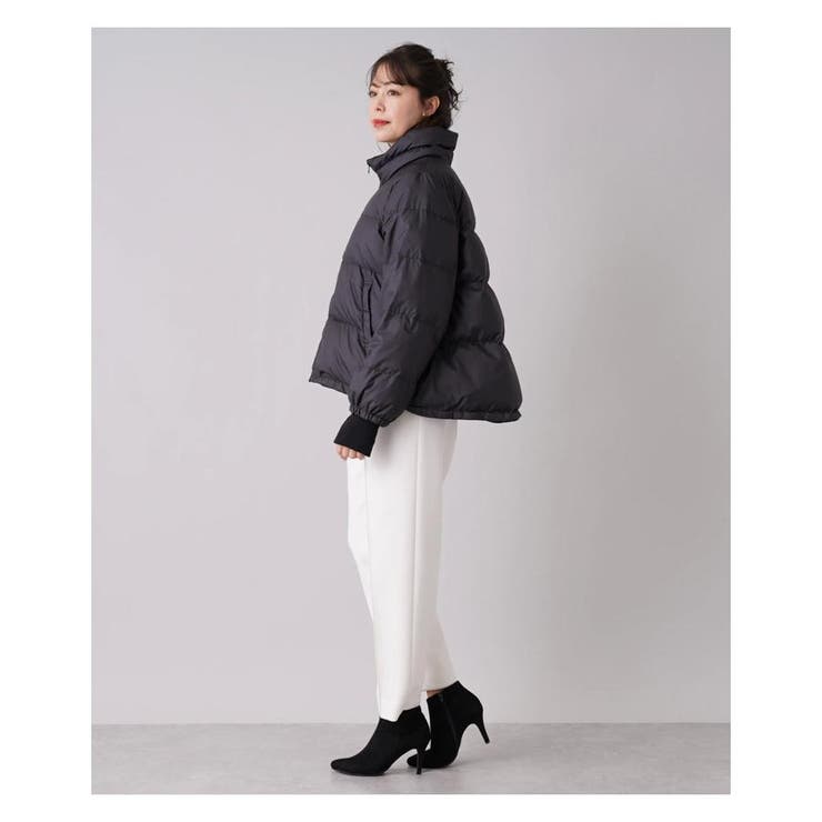 ハイネックダウンジャケット[品番：LAVW0006712]｜Leilian PLUS HOUSE