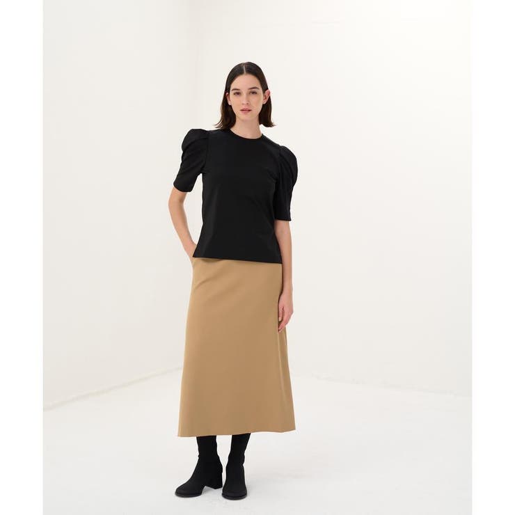 タックパフスリーブカットソー[品番：LAVW0013945]｜LANVIN en Bleu