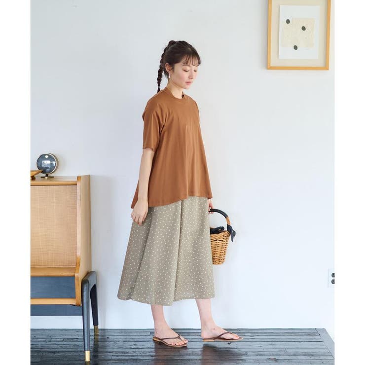 洗える ドットワンピース[品番：LAVW0016342]｜CARA O CRUZ（キャラ