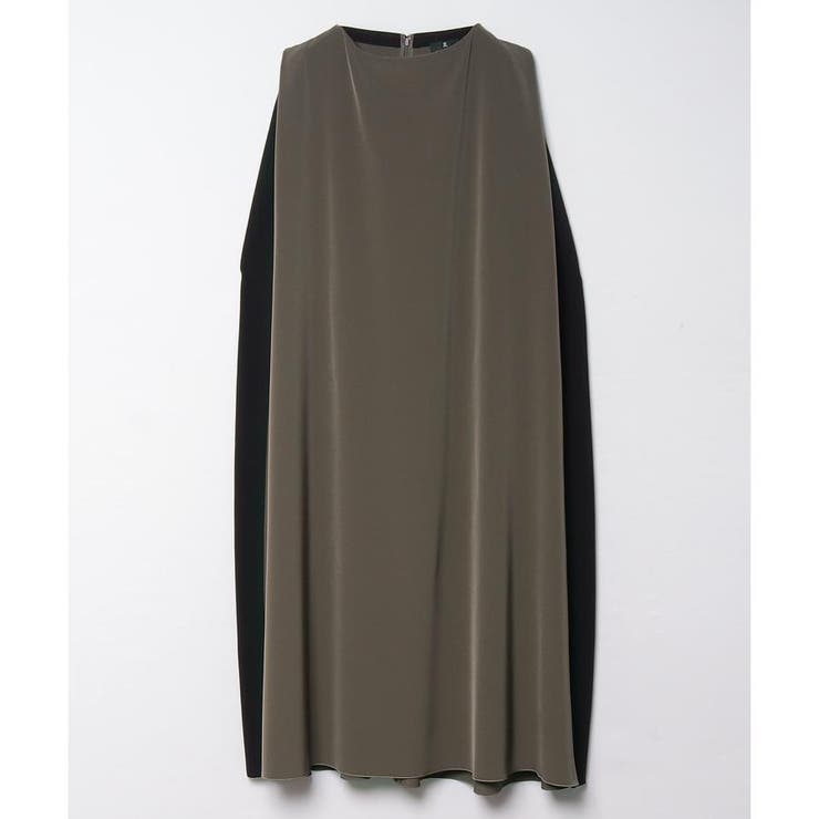 【極美品】 LANVIN ランバンコレクション ニットワンピース グレー M サイドニットワンピース[品番：LAVW0016438]｜LANVIN COLLECTION