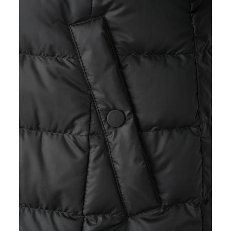 【新品】定価66,000円　レリアン　ショールカラーダウンコート　ブラック13＋ ショールカラーダウンコート[品番：LAVW0019247]｜Leilian PLUS