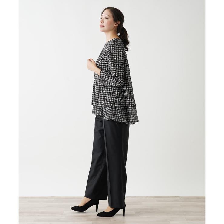 チュニック丈ブラウス[品番：LAVW0017917]｜Leilian PLUS HOUSE