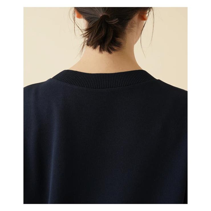 プリント切替ニットプルオーバー[品番：LAVW0008010]｜Leilian PLUS