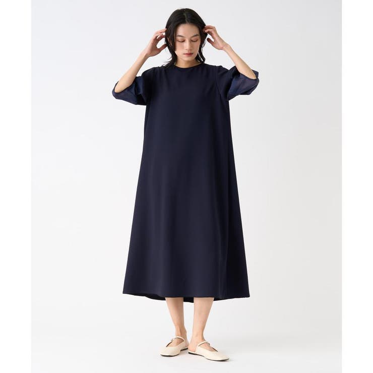 バルーンスリーブワンピース[品番：LAVW0016203]｜LANVIN COLLECTION  