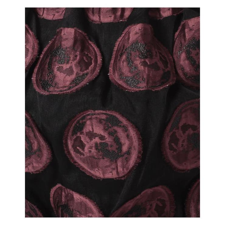 ガラスカットジャガードワンピース[品番：LAVW0003957]｜LANVIN