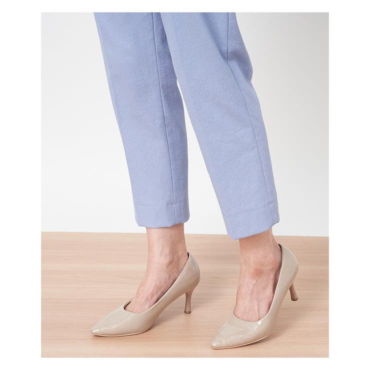 クロップドスリムカラーパンツ | Leilian PLUS HOUSE | 詳細画像17