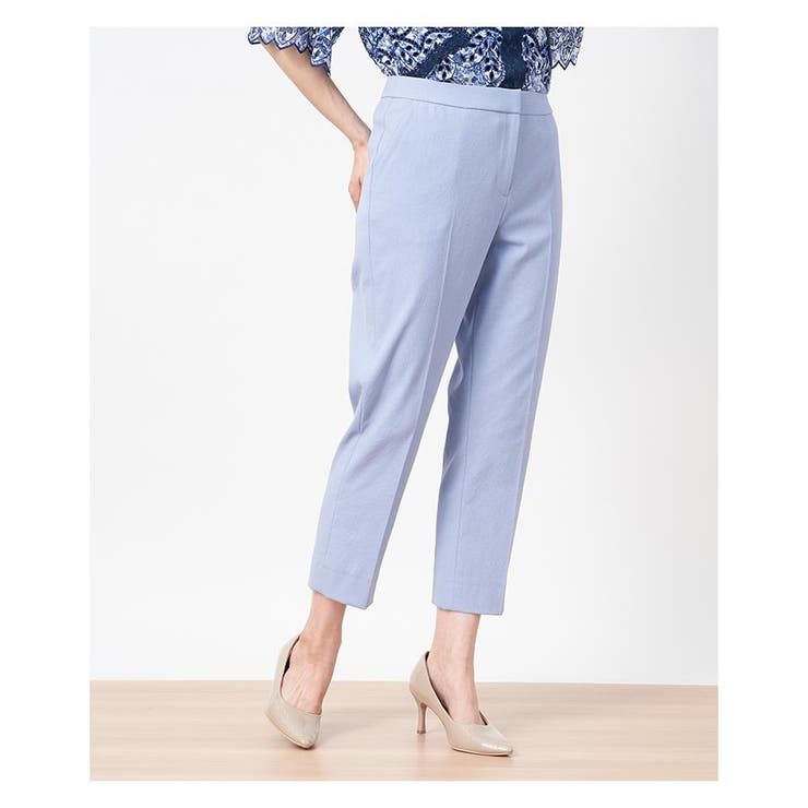 クロップドスリムカラーパンツ | Leilian PLUS HOUSE | 詳細画像8