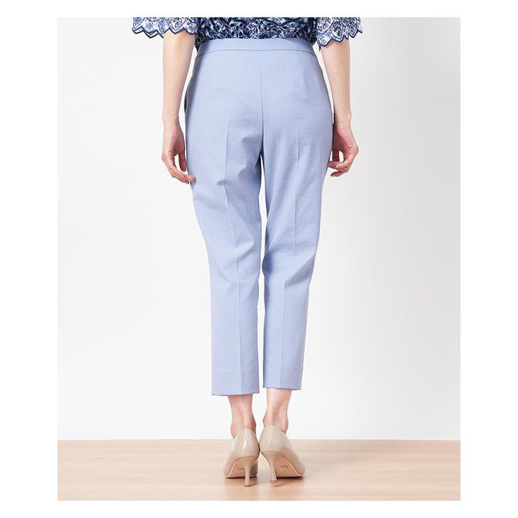 クロップドスリムカラーパンツ | Leilian PLUS HOUSE | 詳細画像12