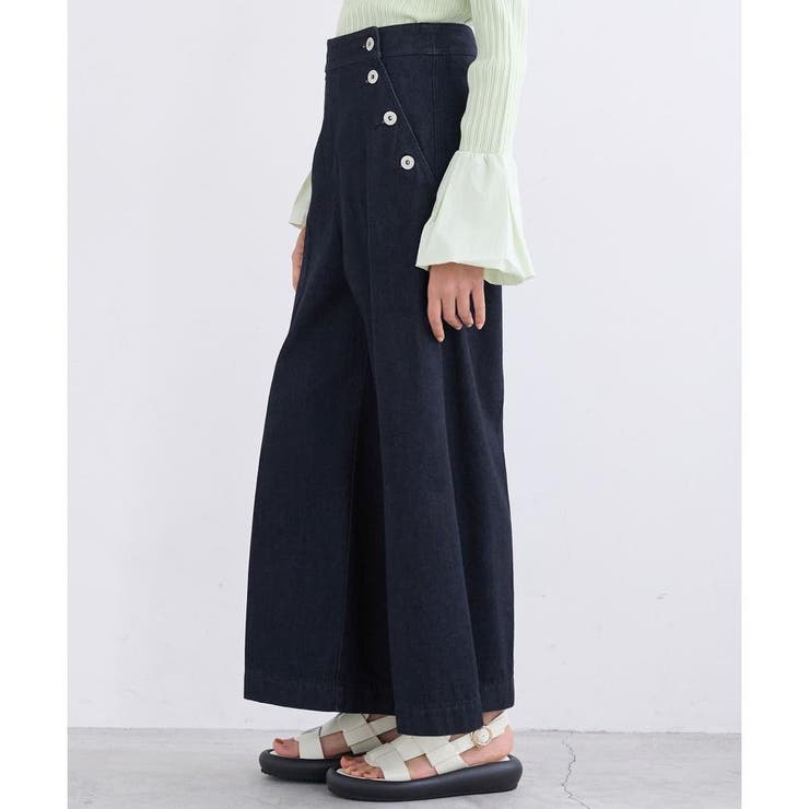 CHANEL セーラーパンツ 新品未使用品 タグ付き デニムセーラーパンツ[品番：LAVW0008220]｜LANVIN en Bleu（ランバン