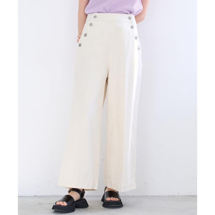 デニムセーラーパンツ[品番：LAVW0008220]｜LANVIN en Bleu（ランバン