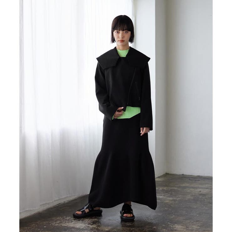 LANVIN ルカ・エルバス期 ネイビー コットンジャージージャケット S WOOL COTTON JERSEY JACKET [ウールコットン ジャージィ