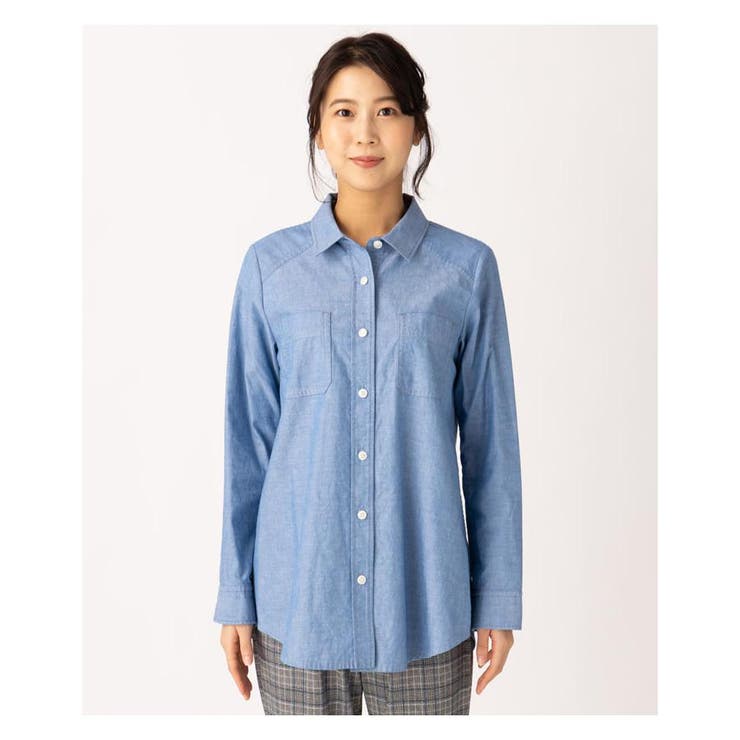 ロング丈ダンガリーシャツ | Leilian | 詳細画像5